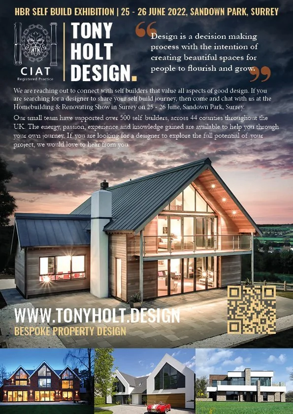 TONY HOLT DESIGN | REACHING OUT | SELF BUILD EXHIBITION 25-26 JUN 2022