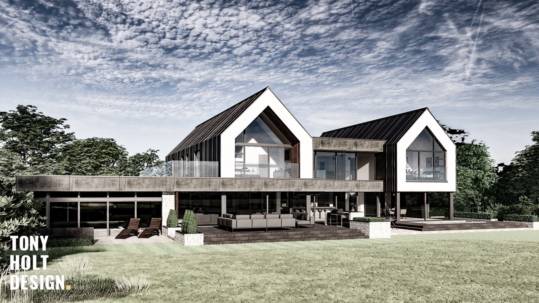 TONY HOLT DESIGN | PLANNING GRANTED FOR SELF BUILD DWELLING | BUCKS