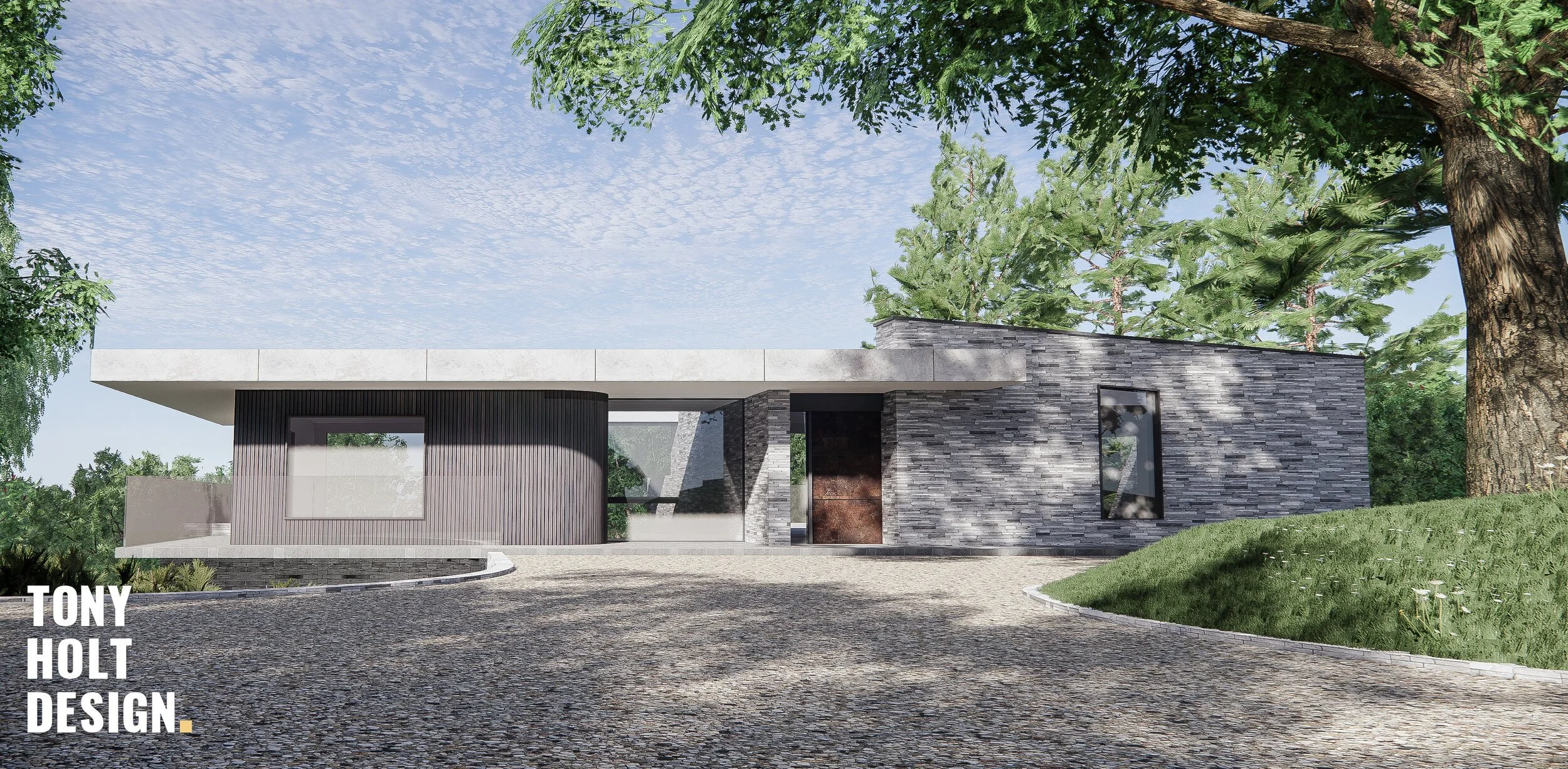 TONY HOLT DESIGN | CONCEPT DESIGN FOR REPLACEMENT DWELLING IN WEST SUSSEX