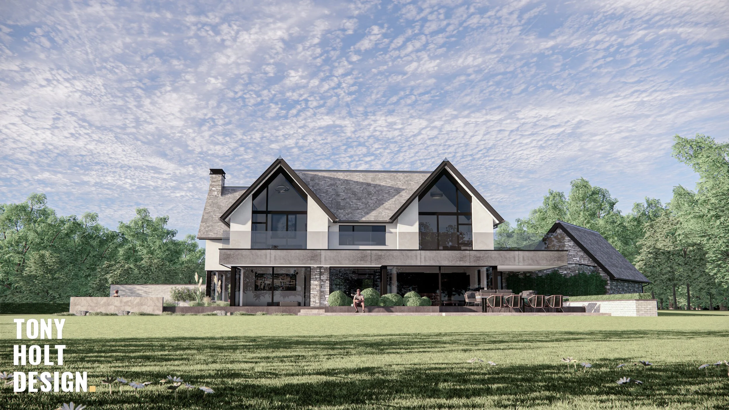TONY HOLT DESIGN | PLANNING GRANTED FOR SELF BUILD IN EAST MIDLANDS | LEICESTERSHIRE