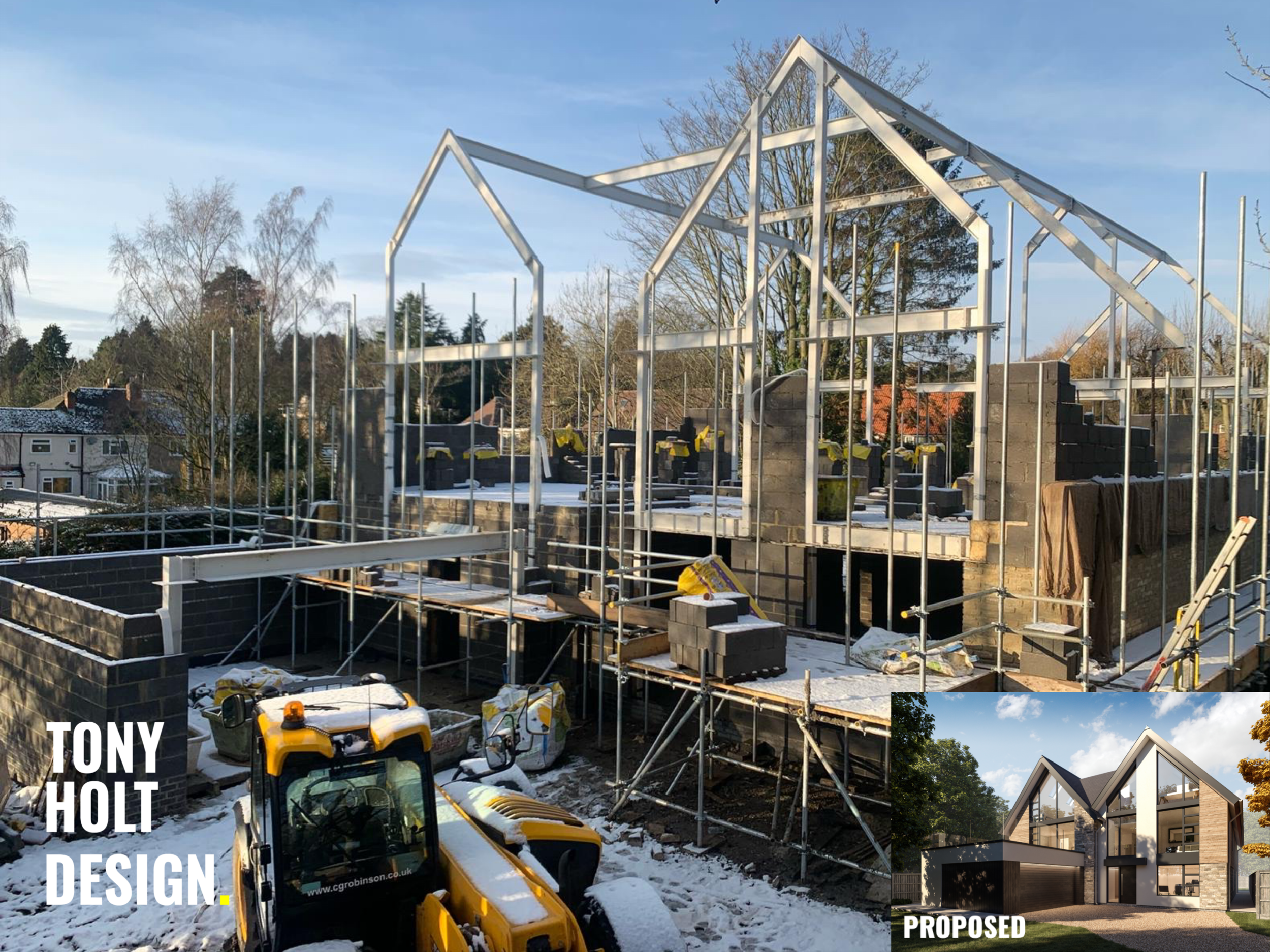 TONY HOLT DESIGN | SELF BUILD PROJECT UPDATE IN DARLINGTON