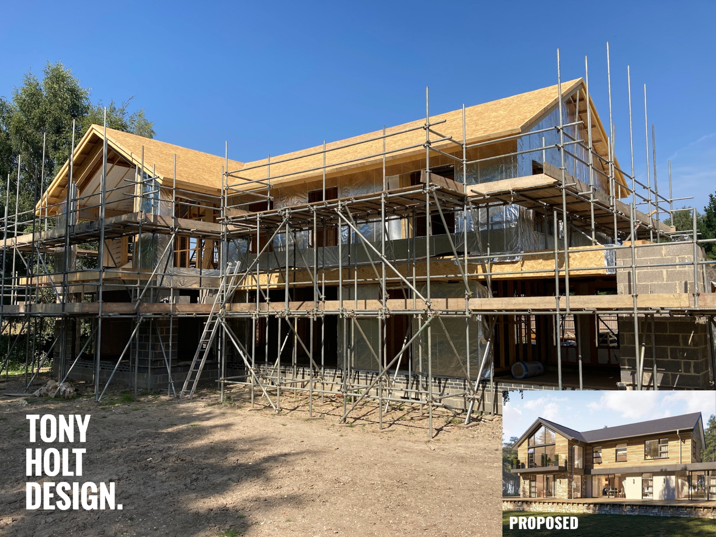 TONY HOLT DESIGN | SELF BUILD PROJECT UPDATE IN WILTSHIRE