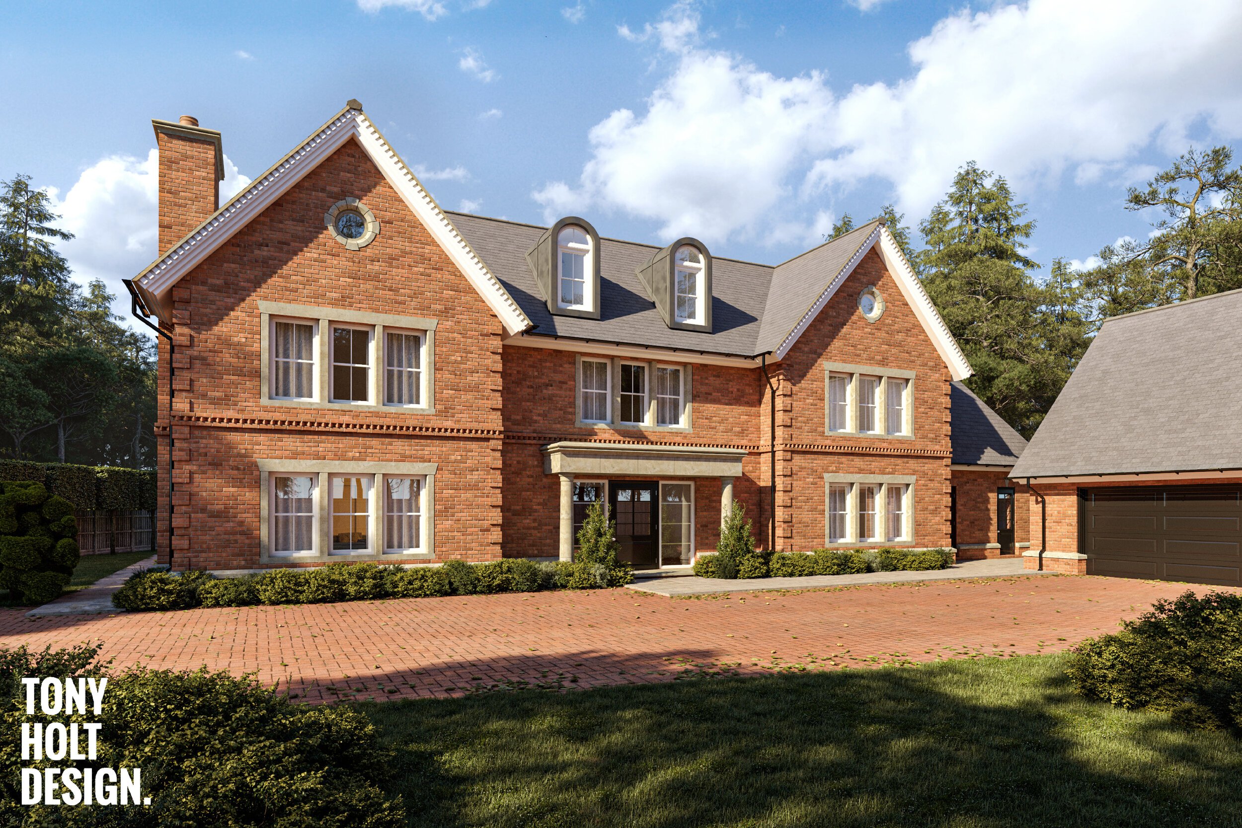 STAY SAFE, STAY HOME, STAY POSITIVE! PLANNING GRANTED FOR TONY HOLT DESIGN NEW BUILD IN SURREY