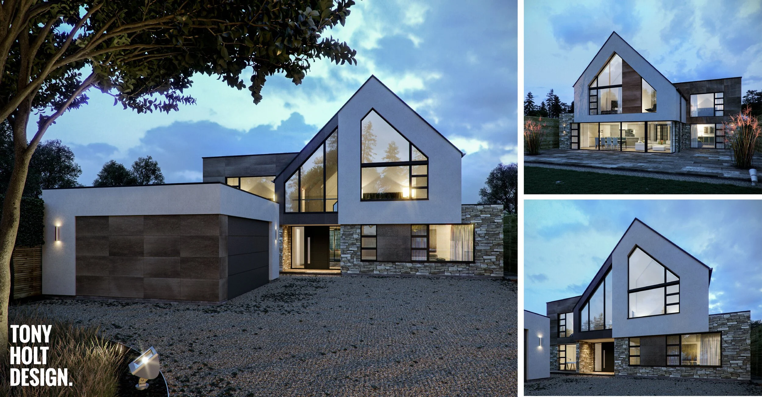 STAY SAFE, STAY HOME, STAY POSITIVE! PLANNING GRANTED : TONY HOLT DESIGN NEW BUILD IN BEDFORDSHIRE