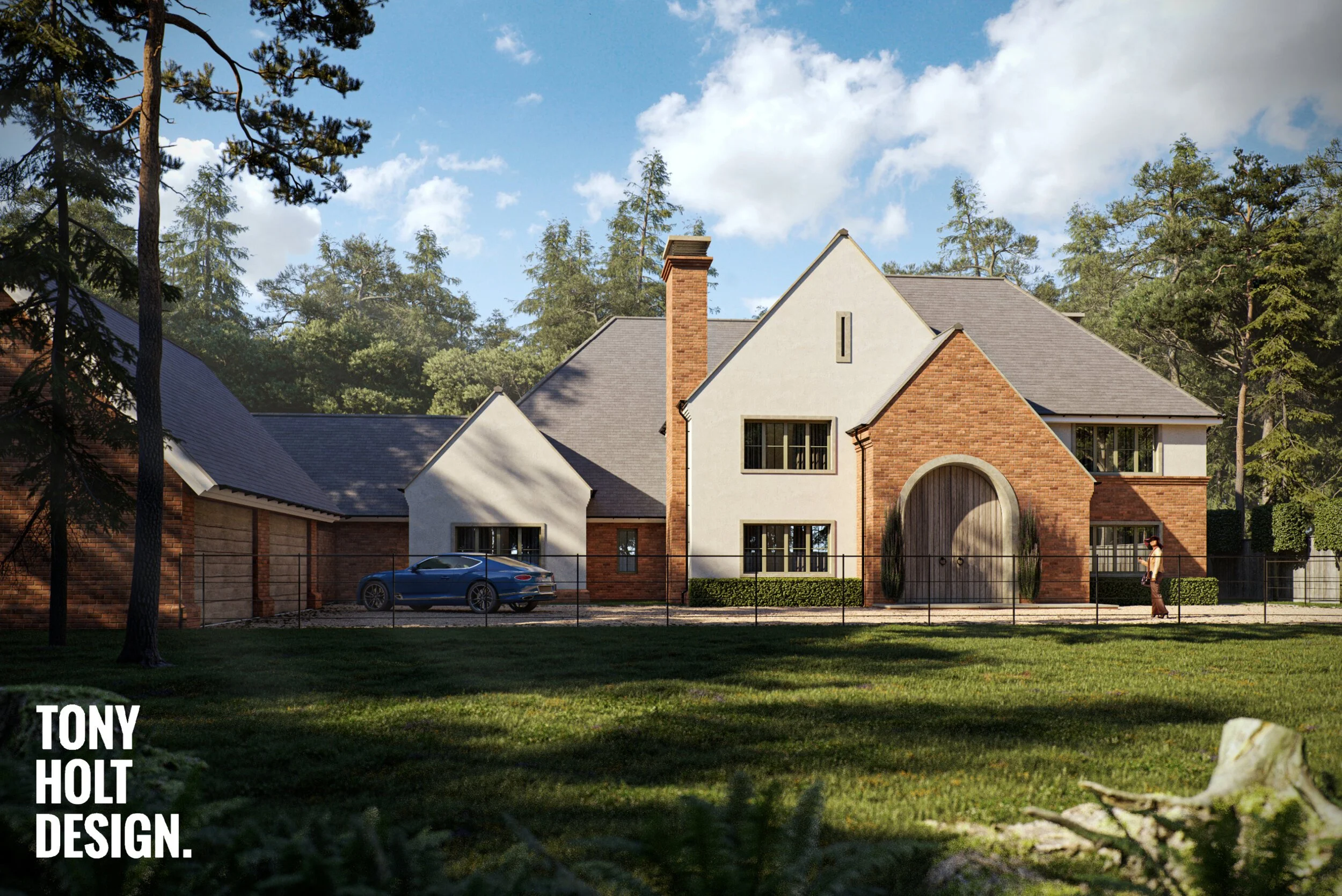 TONY HOLT DESIGN : DESIGN PROPOSALS FOR REPLACEMENT DWELLING IN SEVENOAKS