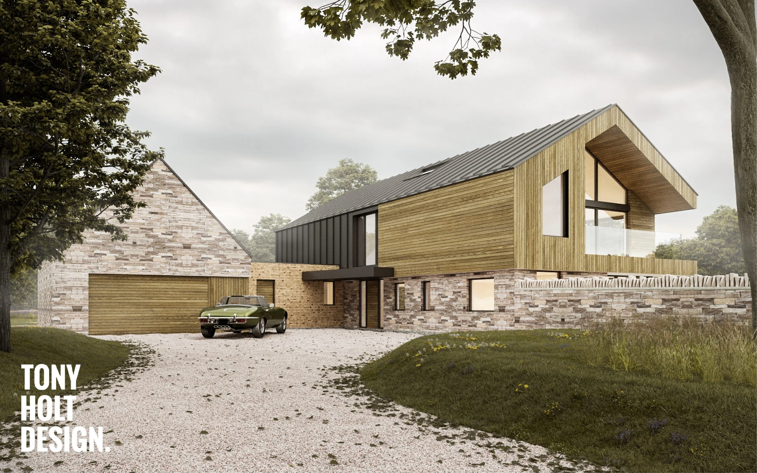 PLANNING GRANTED : TONY HOLT DESIGN NEW BUILD IN NORTH DORSET