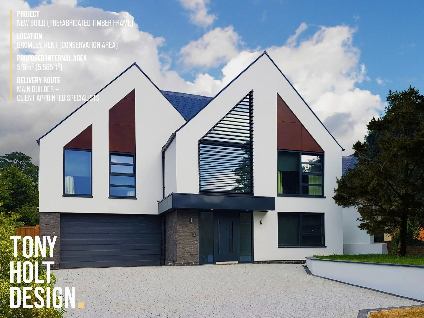 PROJECT UPDATE : CONTEMPORARY SELF BUILD REPLACEMENT HOUSE IN CONSERVATION AREA, BROMLEY