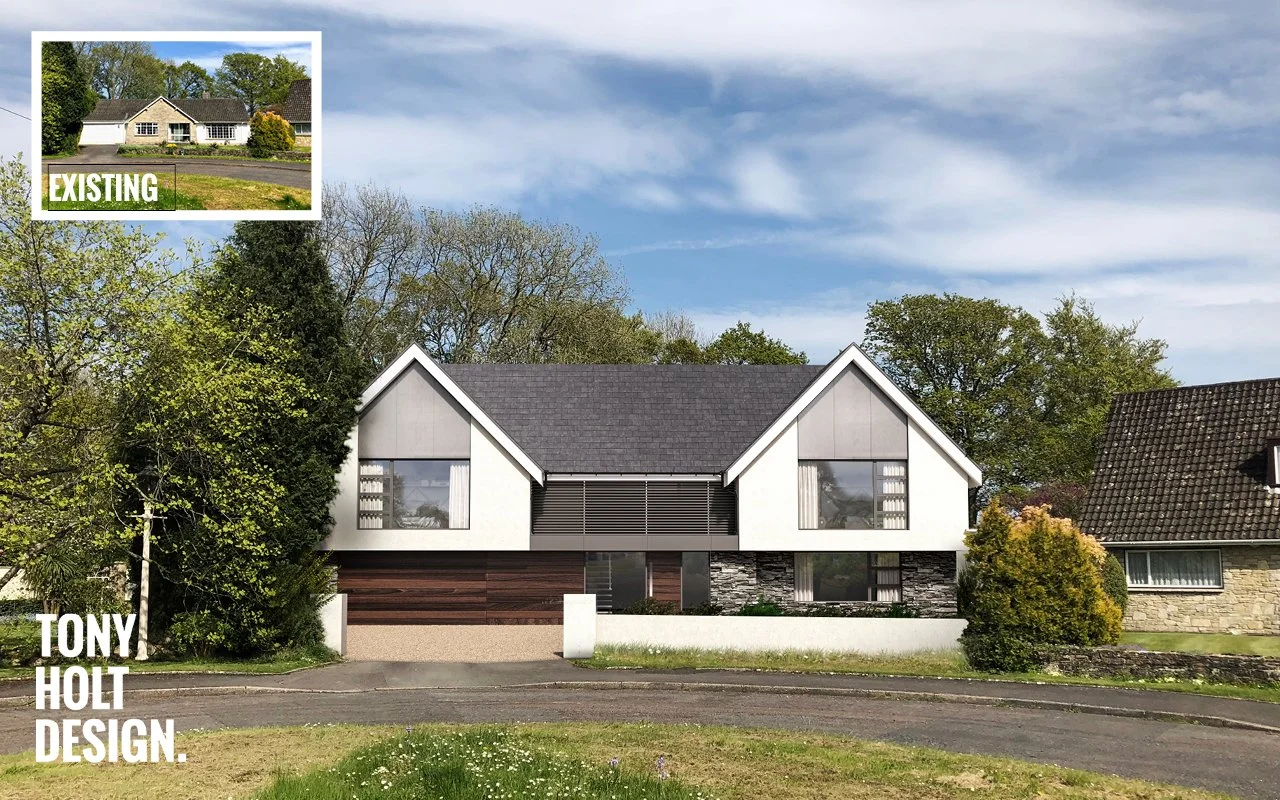 PLANNING GRANTED : SELF BUILD REMODEL IN RINGWOOD, HAMPSHIRE