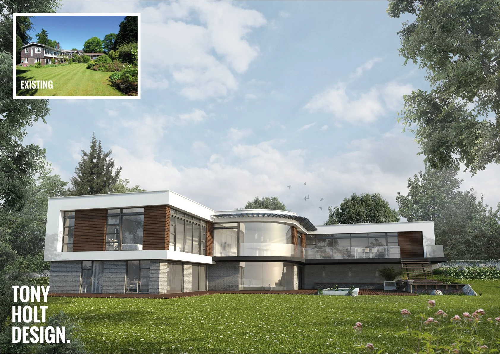 PLANNING GRANTED : SELF BUILD REMODEL IN LISS, HAMPSHIRE