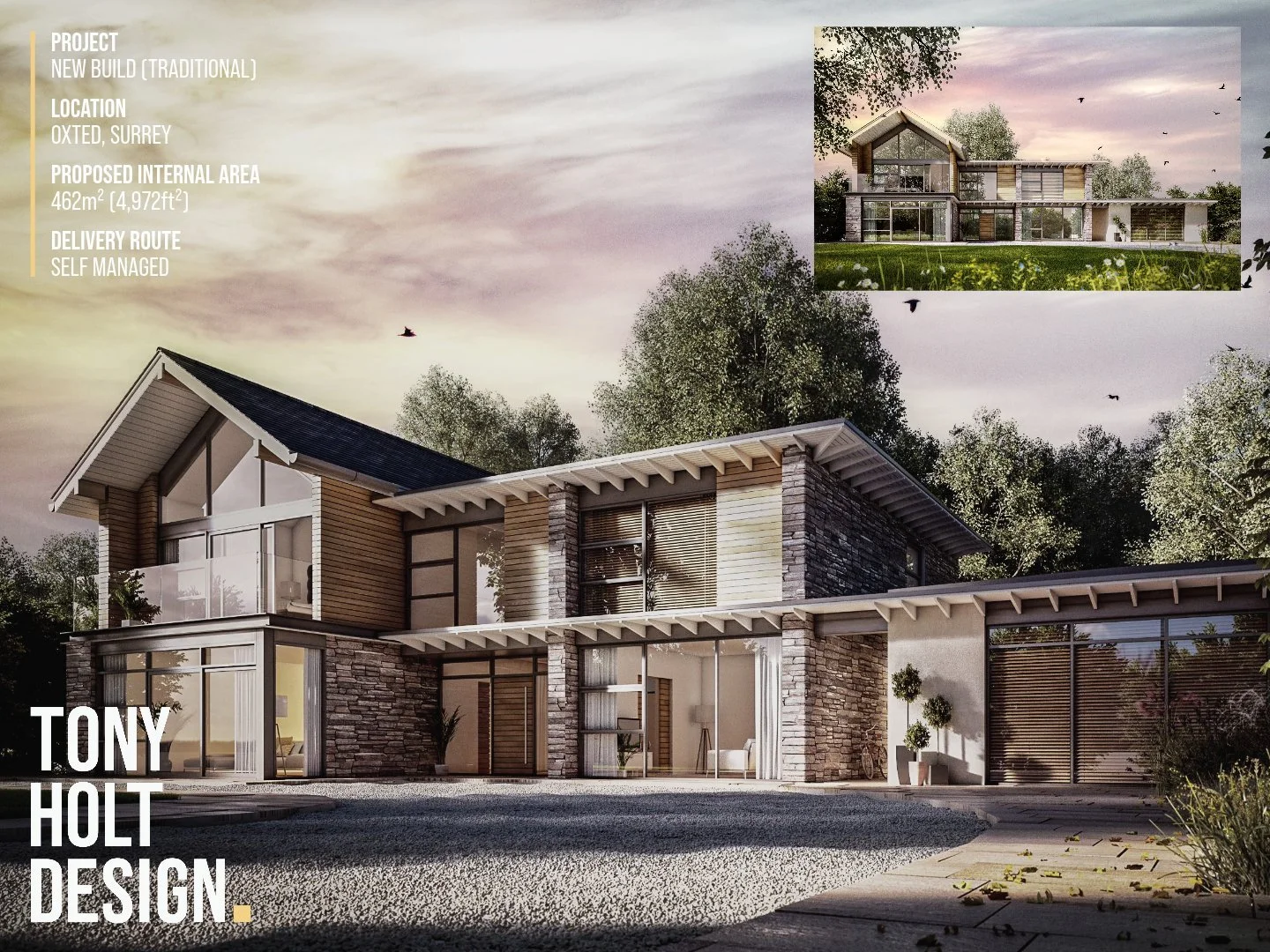 PROJECT UPDATE : SELF BUILD ON NEW BUILD POLT IN OXTED, SURREY