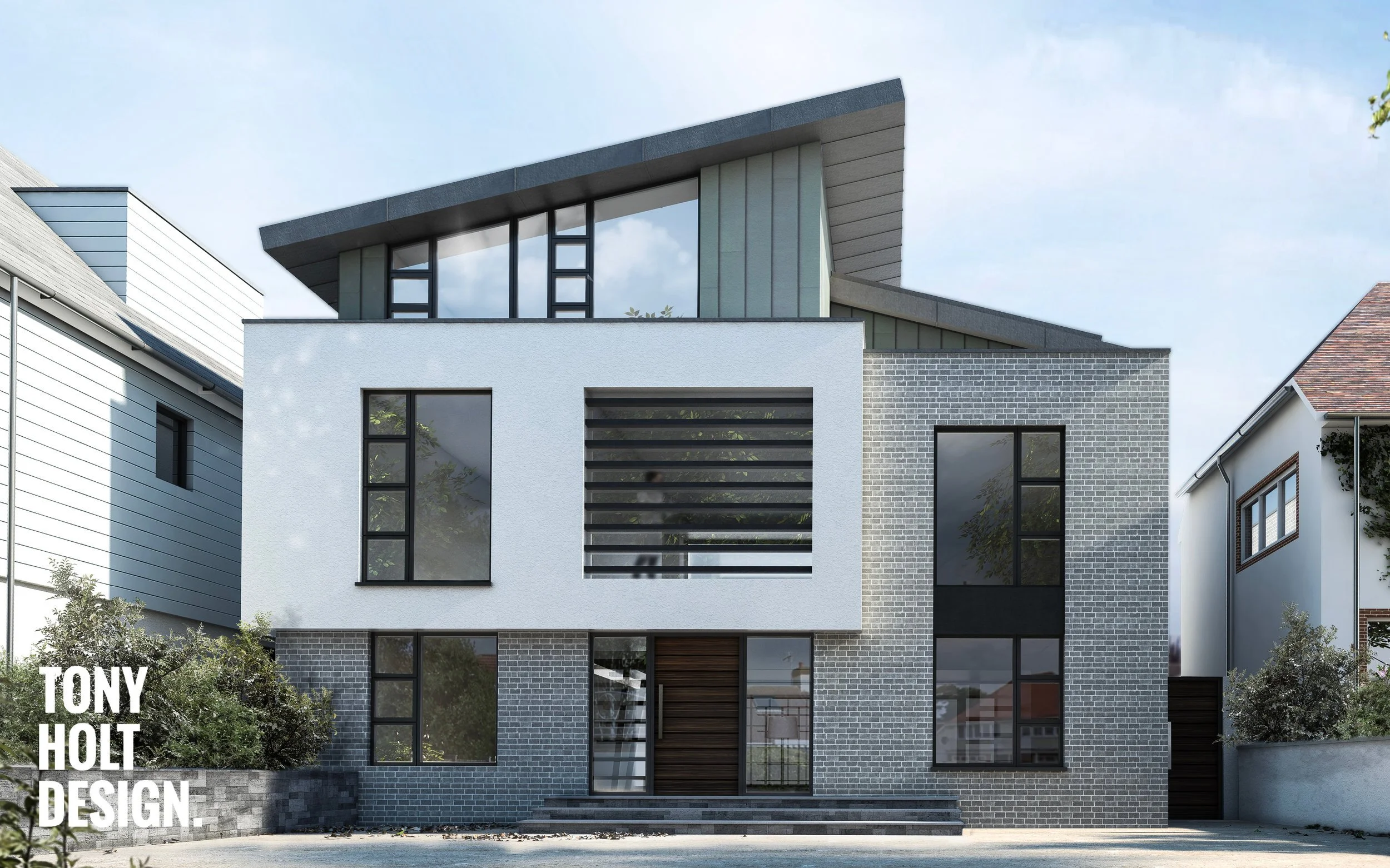  PLANNING GRANTED (CONSERVATION AREA) : SELF BUILD REPLACEMENT DWELLING IN POOLE, DORSET