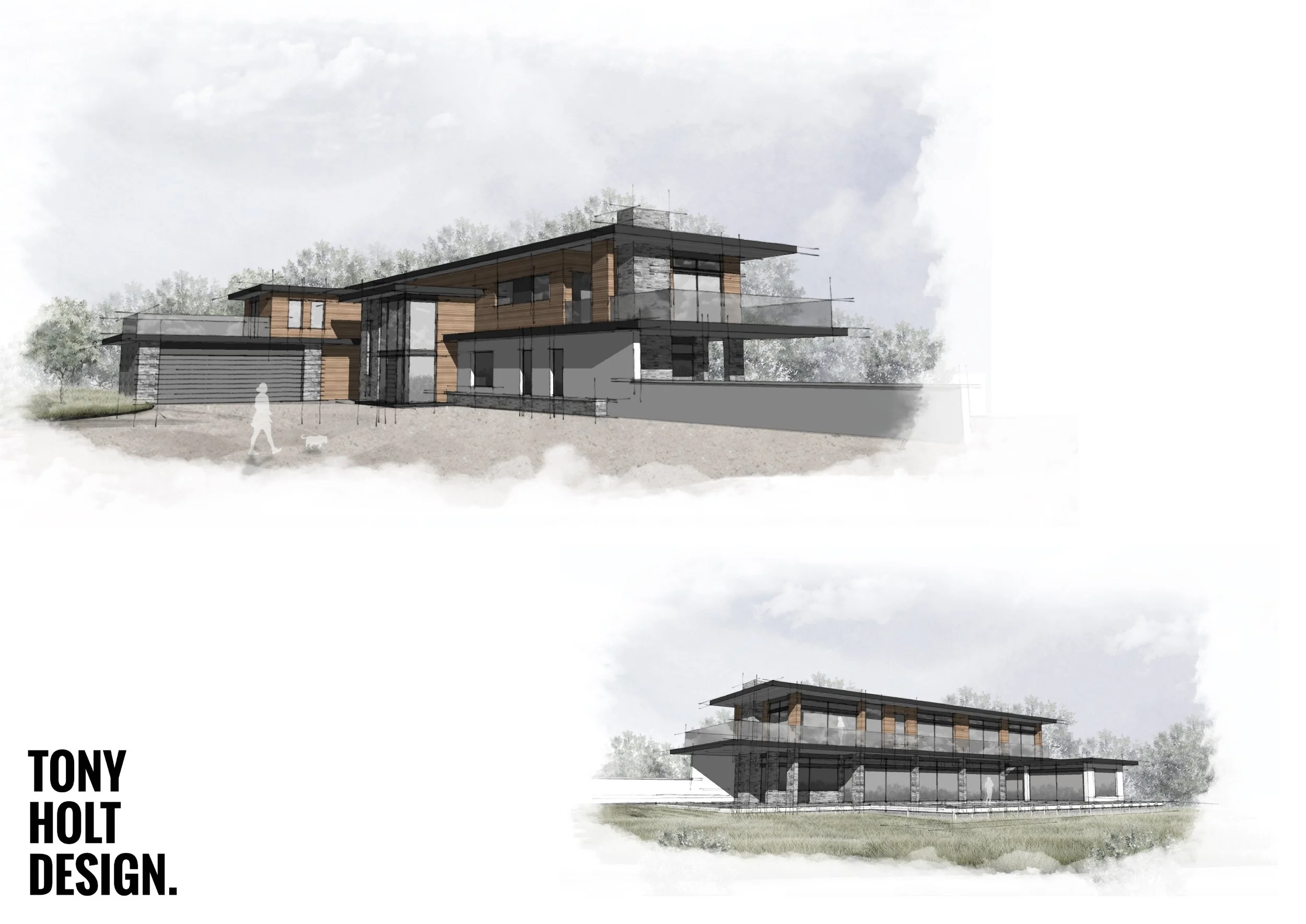 PLANNING GRANTED - SELF BUILD REPLACEMENT DWELLING IN EAST SUSSEX