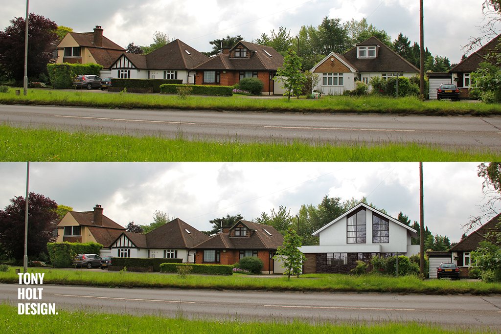 PLANNING GRANTED AT APPEAL : SELF BUILD REMODEL IN AMERSHAM, BUCKINGHAMSHIRE