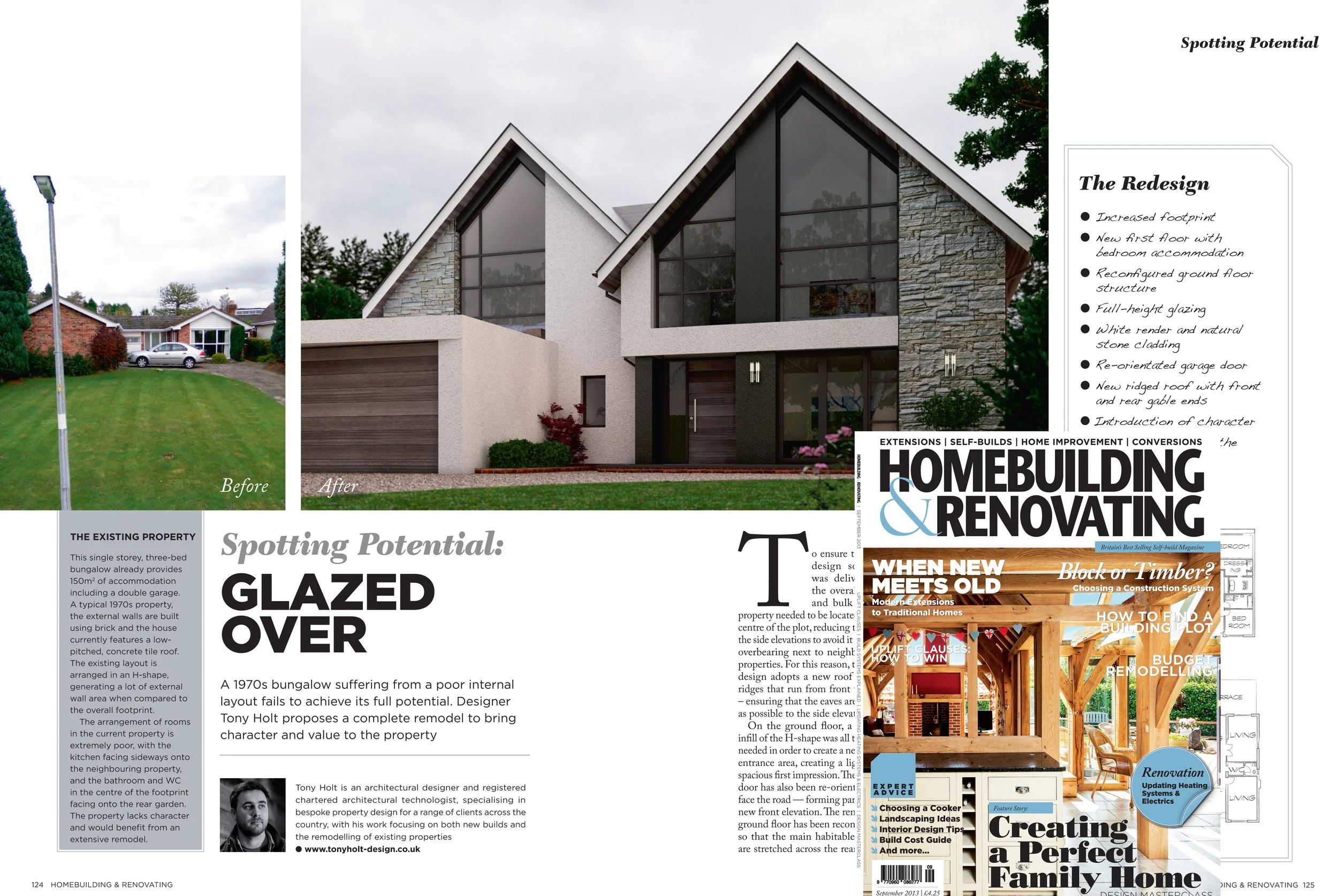 Tony Holt Article in Home Building and Renovating Magazine