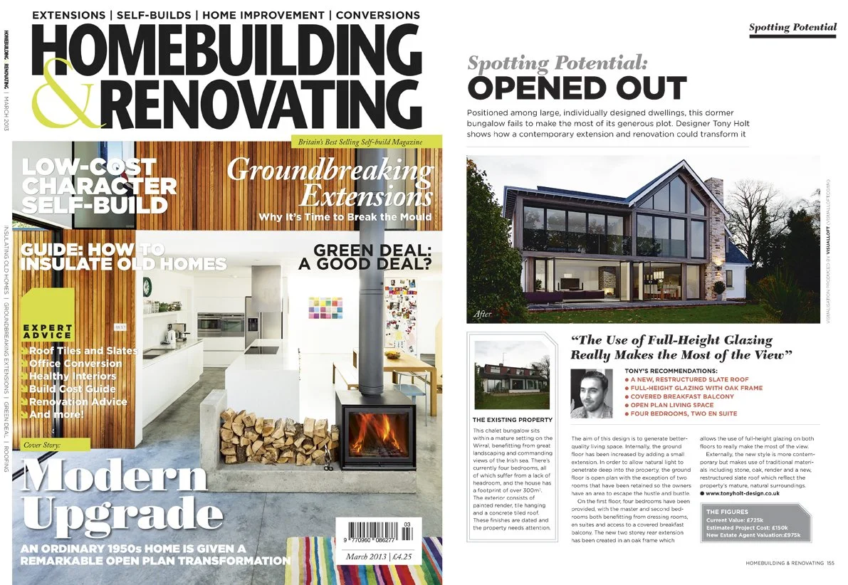 Tony Holt Article in Home Building and Renovating Magazine