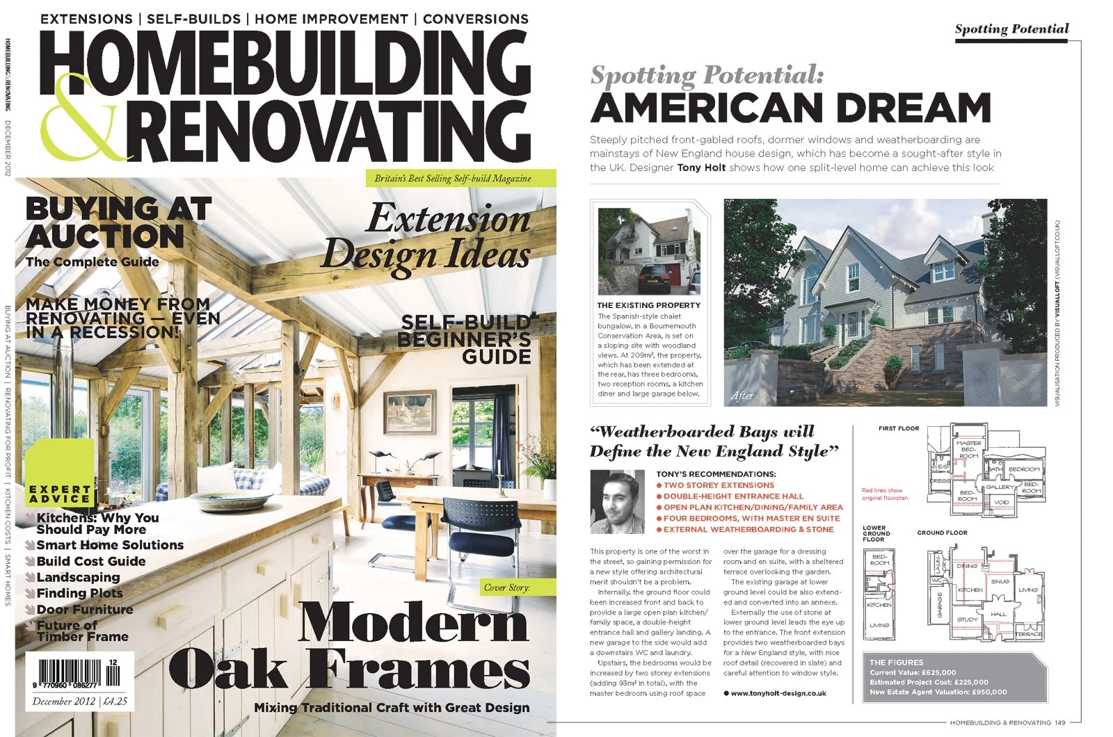 Tony Holt Article in Home Building and Renovating Magazine