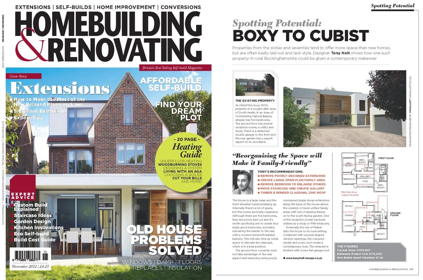 Tony Holt Article in Home Building and Renovating Magazine