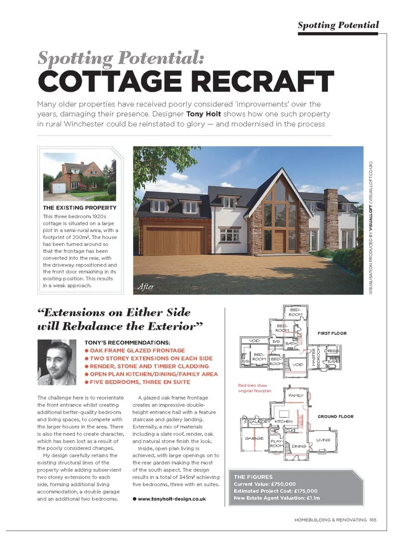 Tony Holt Article in Home Building and Renovating Magazine