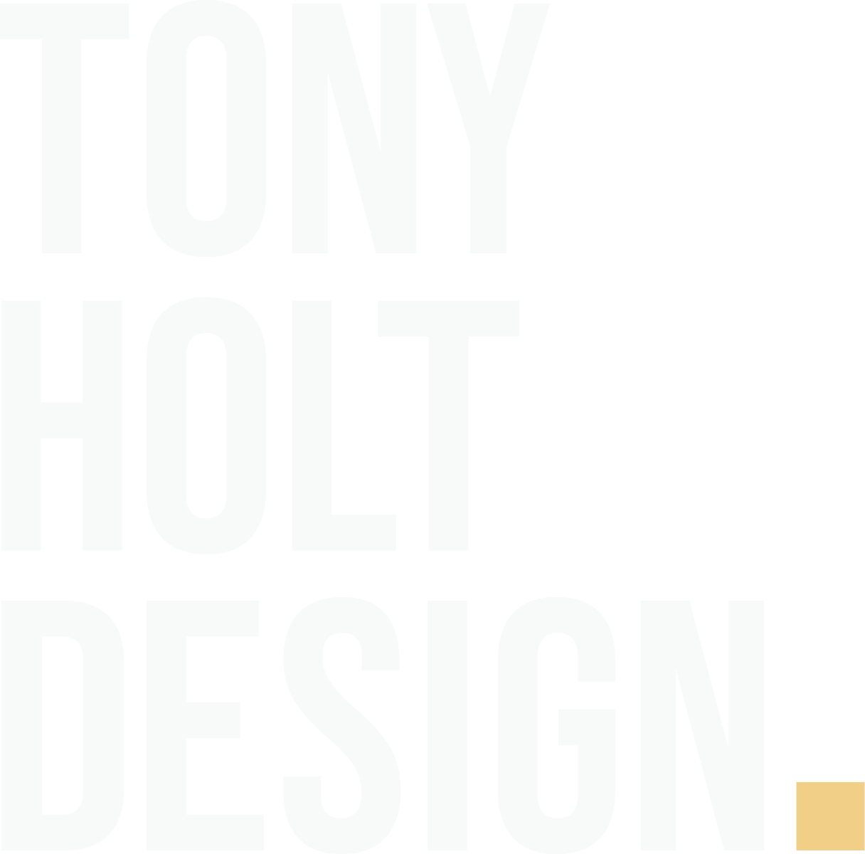 TONY HOLT DESIGN LOGO