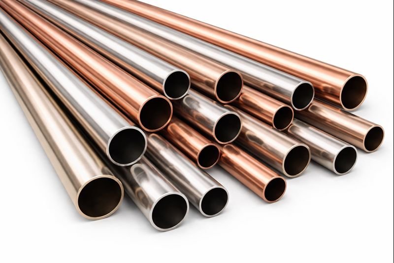 “Cut-to-length copper and stainless tubing for OEM heat exchanger manufacturing — zero minimum orders and accurate lengths.