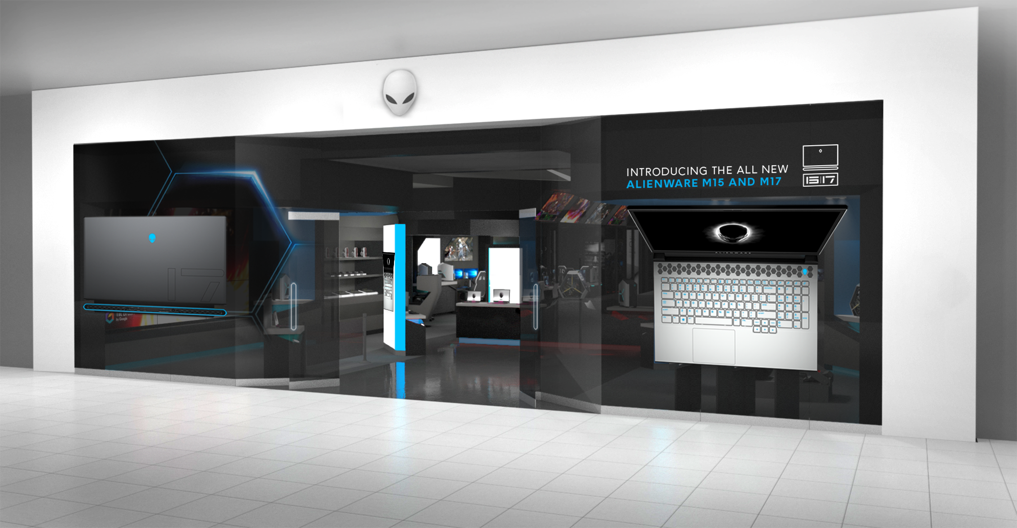 Alienware - Retail Visual Identity