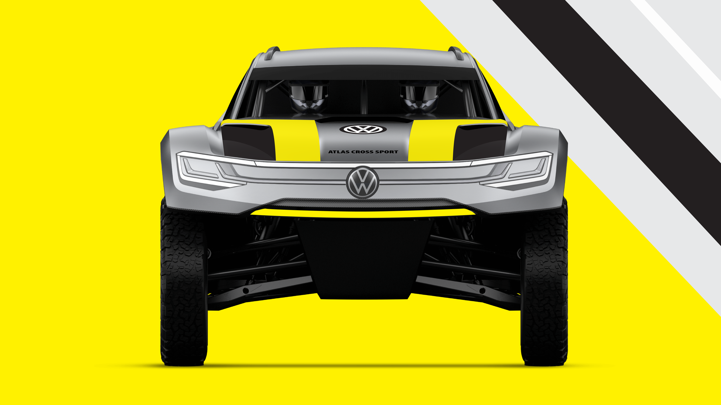 VW - Atlas Cross Sport R - Rally Car Design