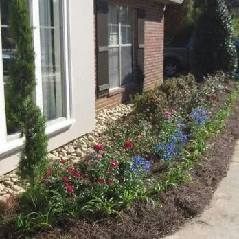 new landscape installation.