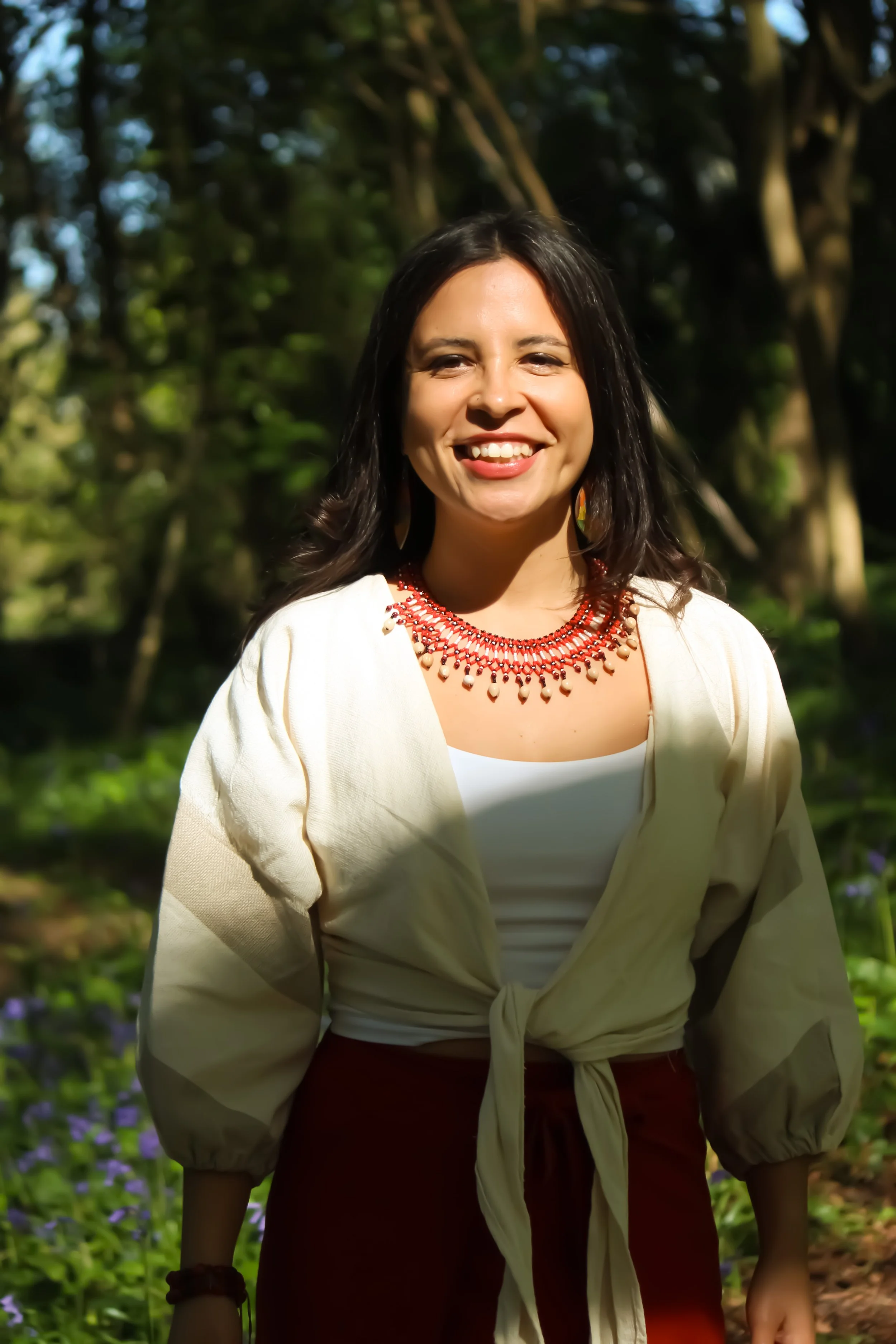 Maga Emanuela, embodiment coach and yoga facilitator based in Bristol