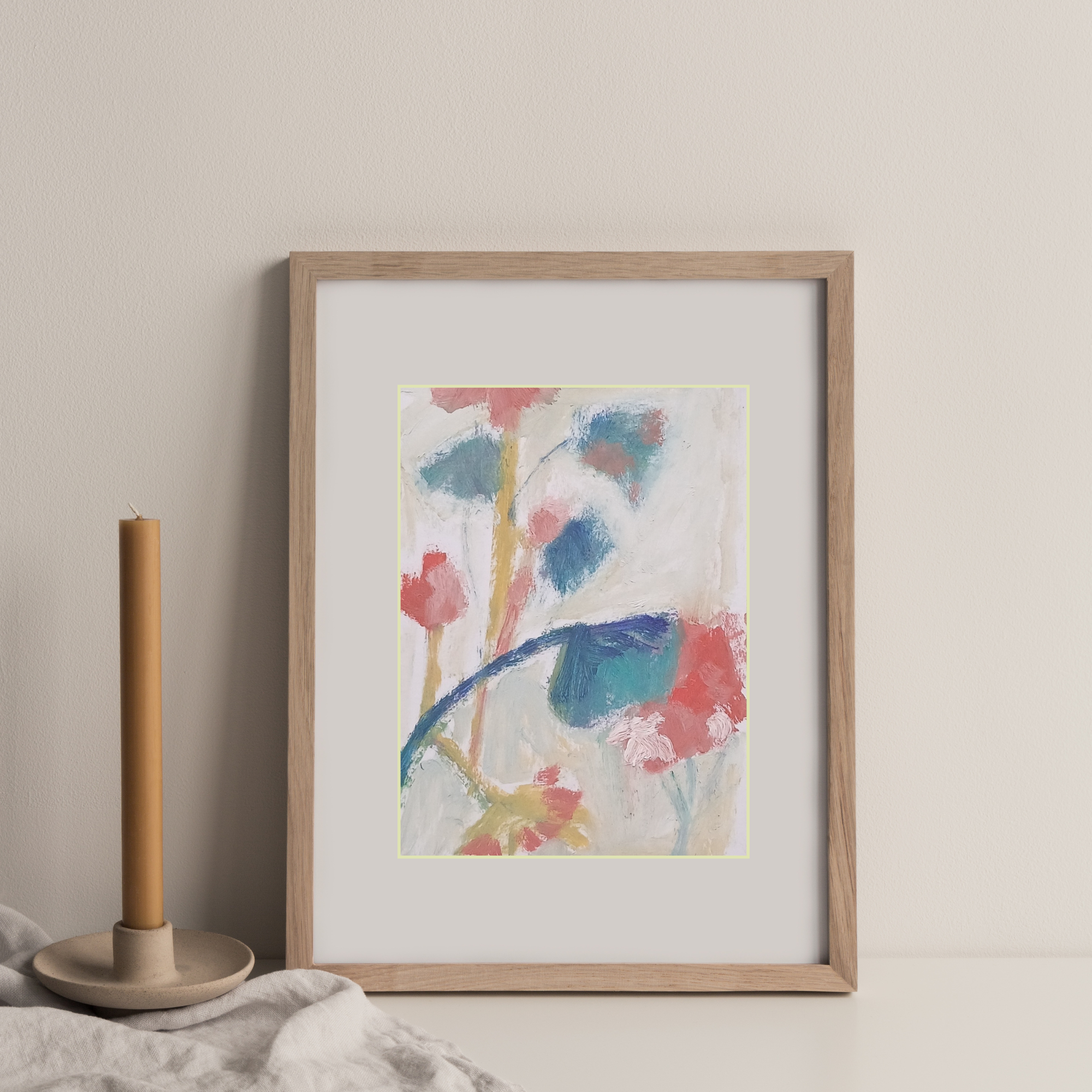 Why am I painting flowers?
