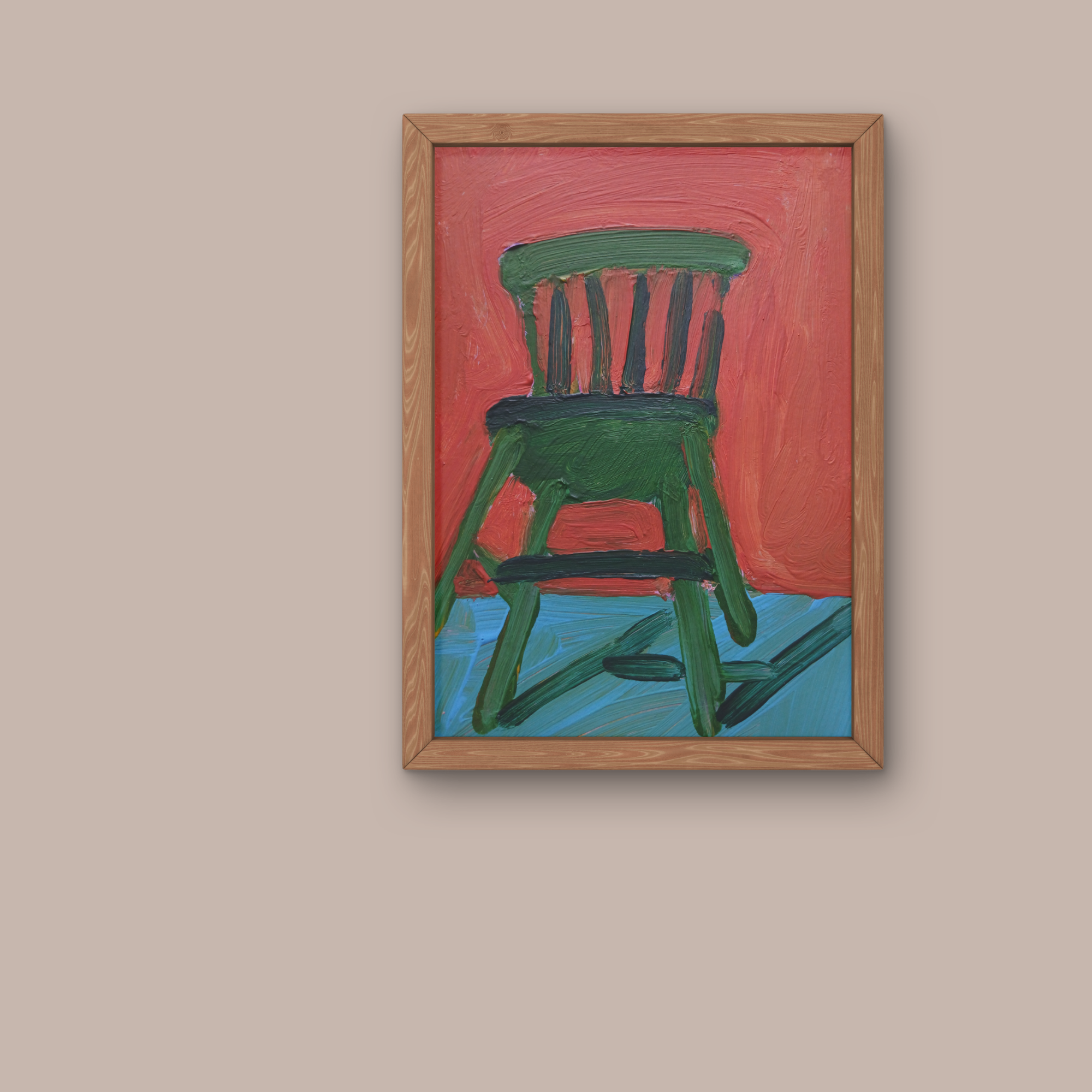 green chair painting in acrylic on paper by the artist joanne headingto3.png
