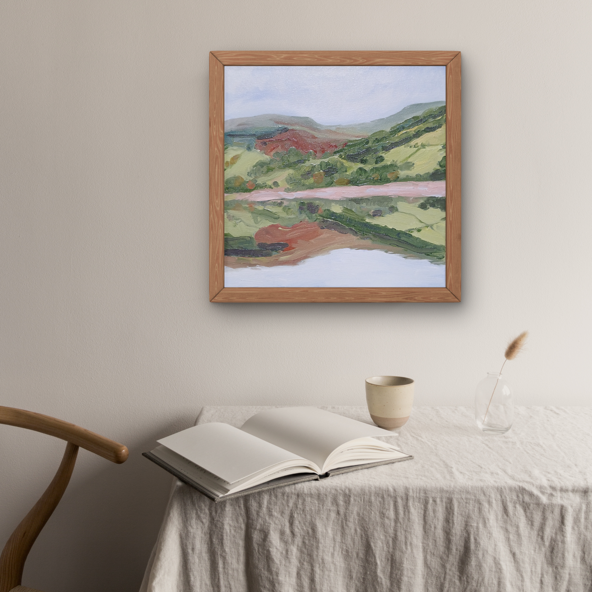 Welsh landscape oil painting~stillwaters by joanne headington.png