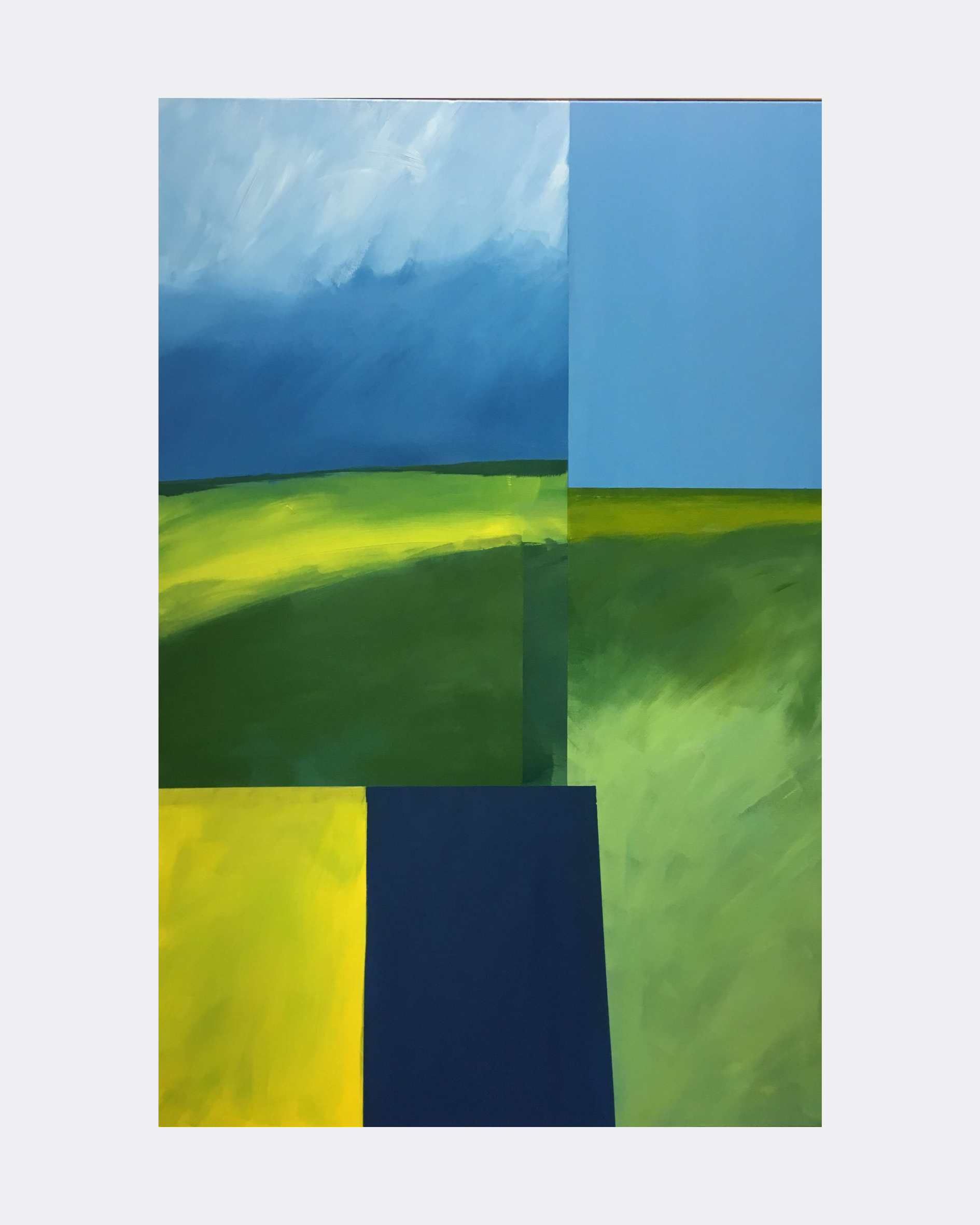 Part I of Dyptich 'A view of my Valley' Commisioned by Valleys Housing Association