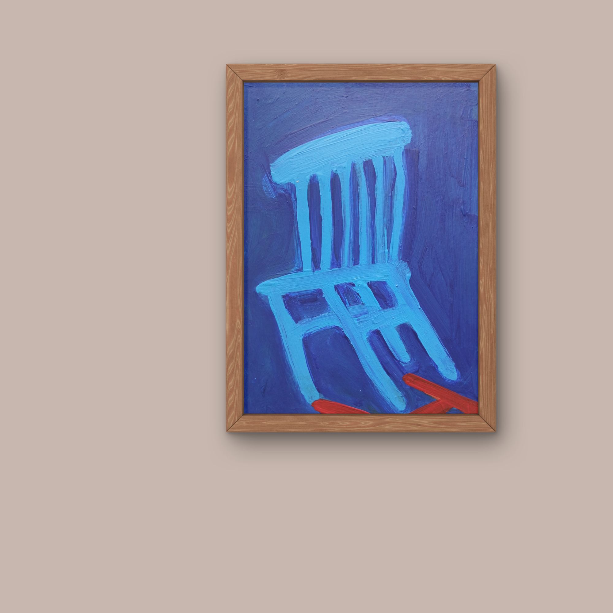 blue chair with red shadow chair painting by joanne headington3.png