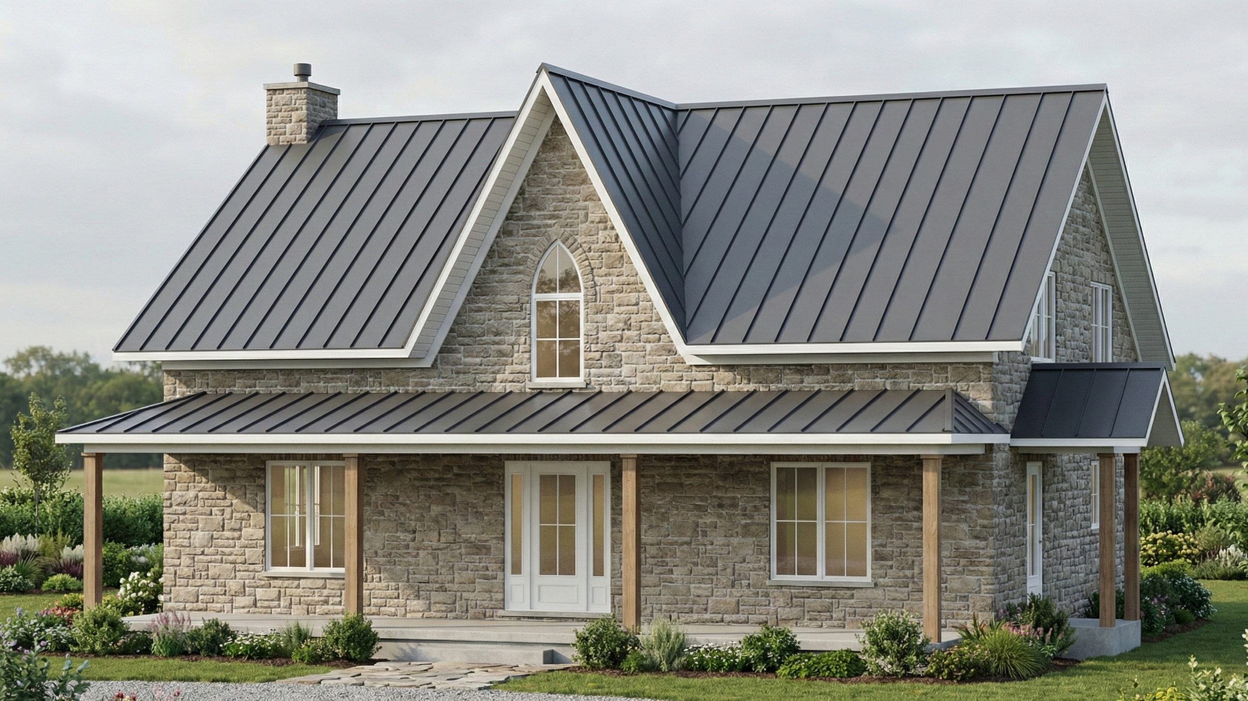 Traditional Farmhouse — Purple Valley