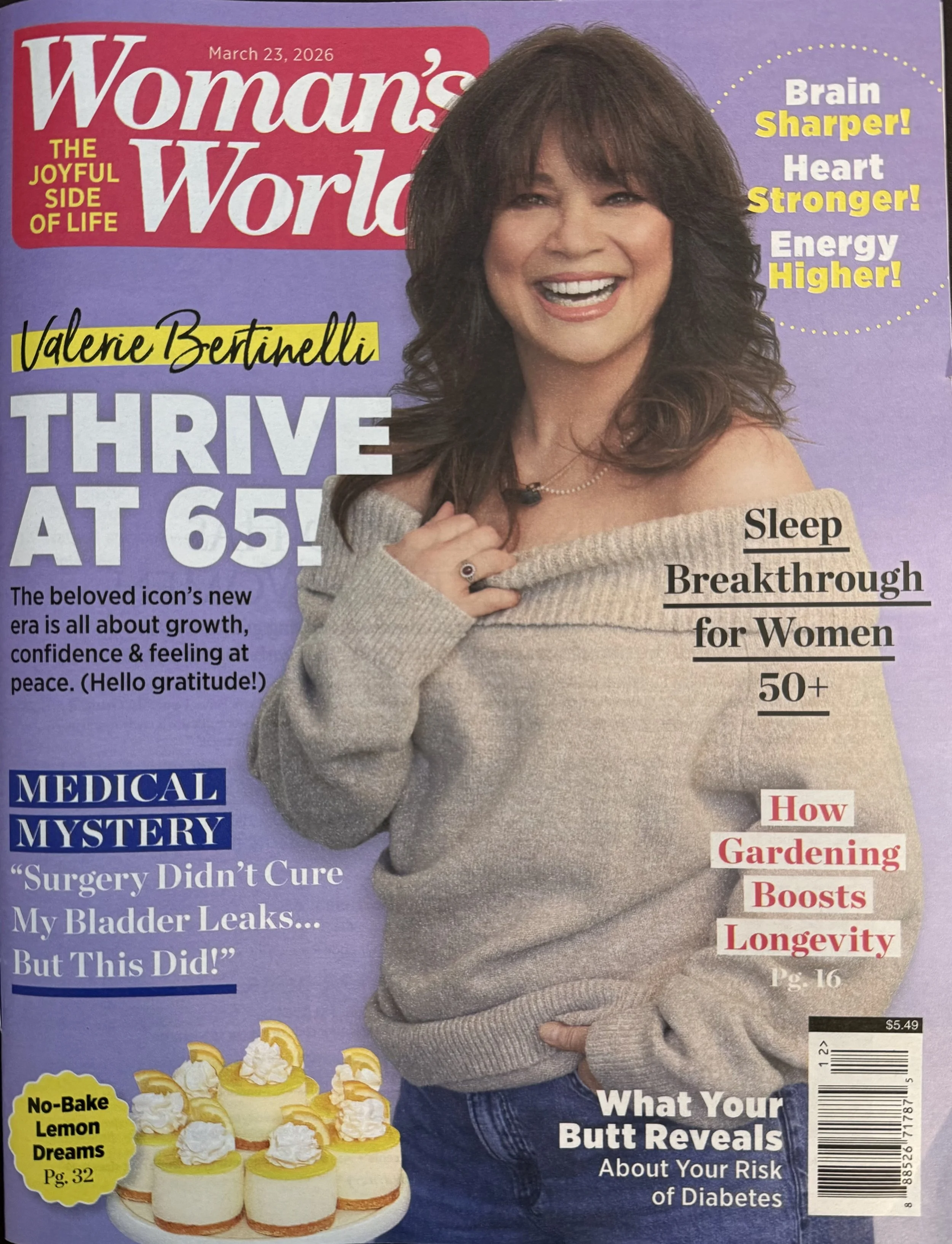 Cover of Woman's World magazine.