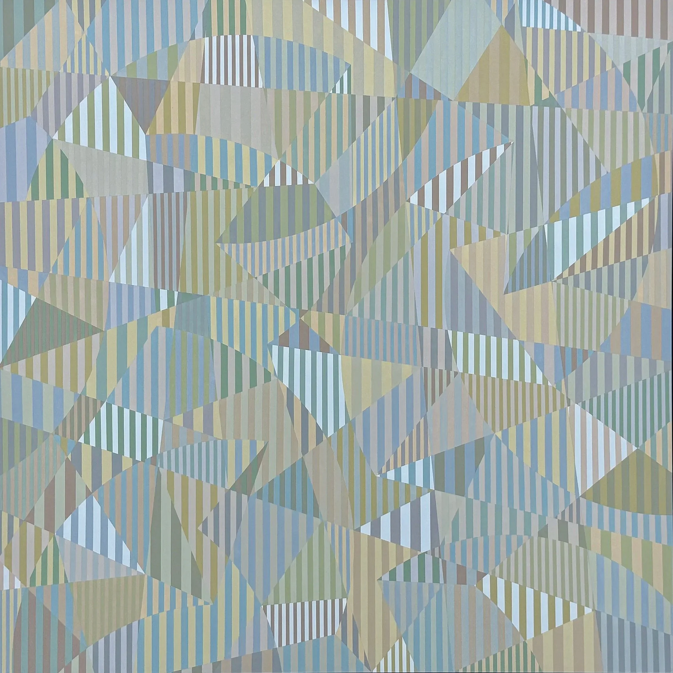 Fusion 2, Framed,   25-1/2" X 25-1/2" X 2-1/8"