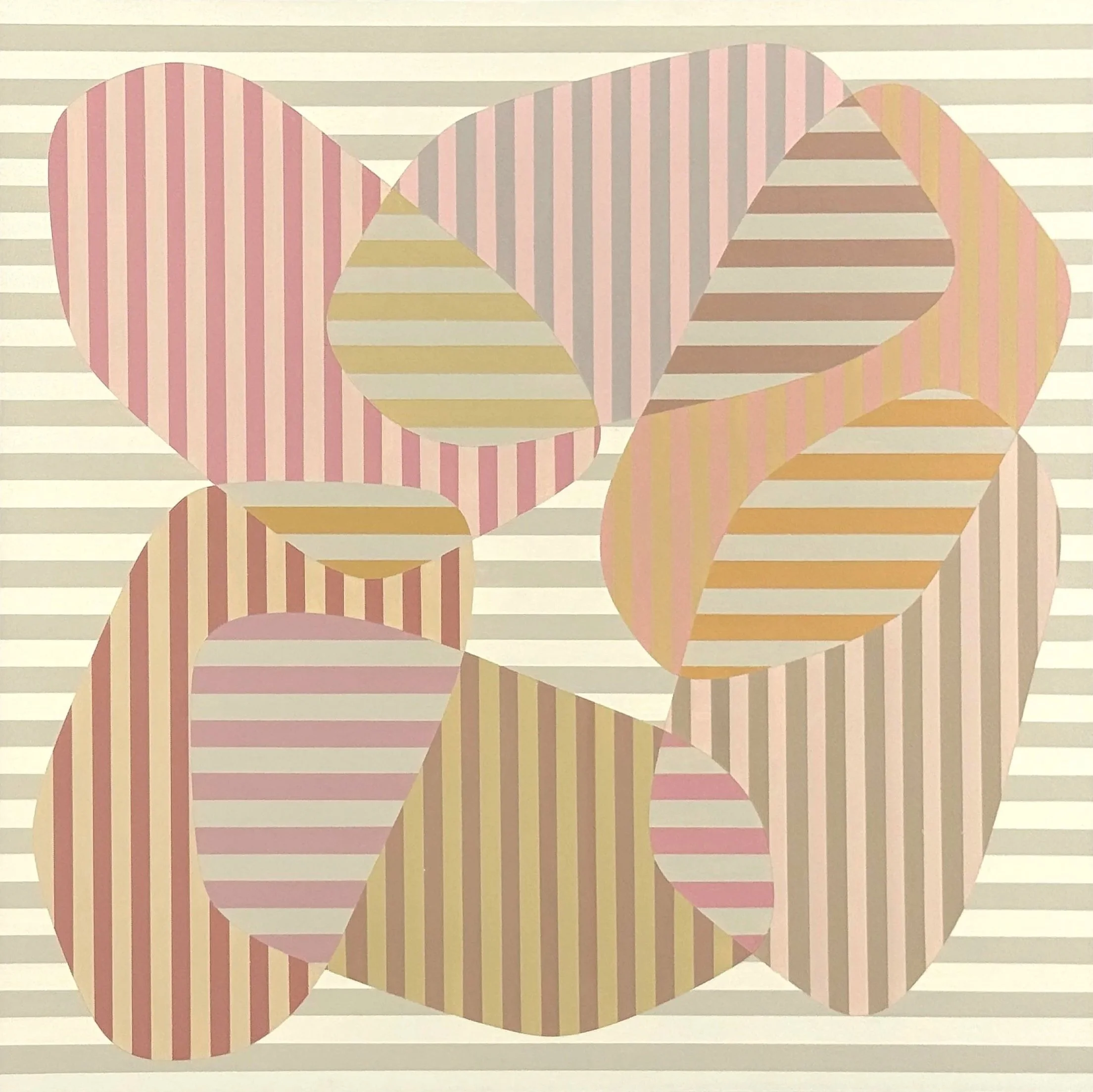 Rapport, Framed, 17-1/2" X 17-1/2" X 2-1/8"