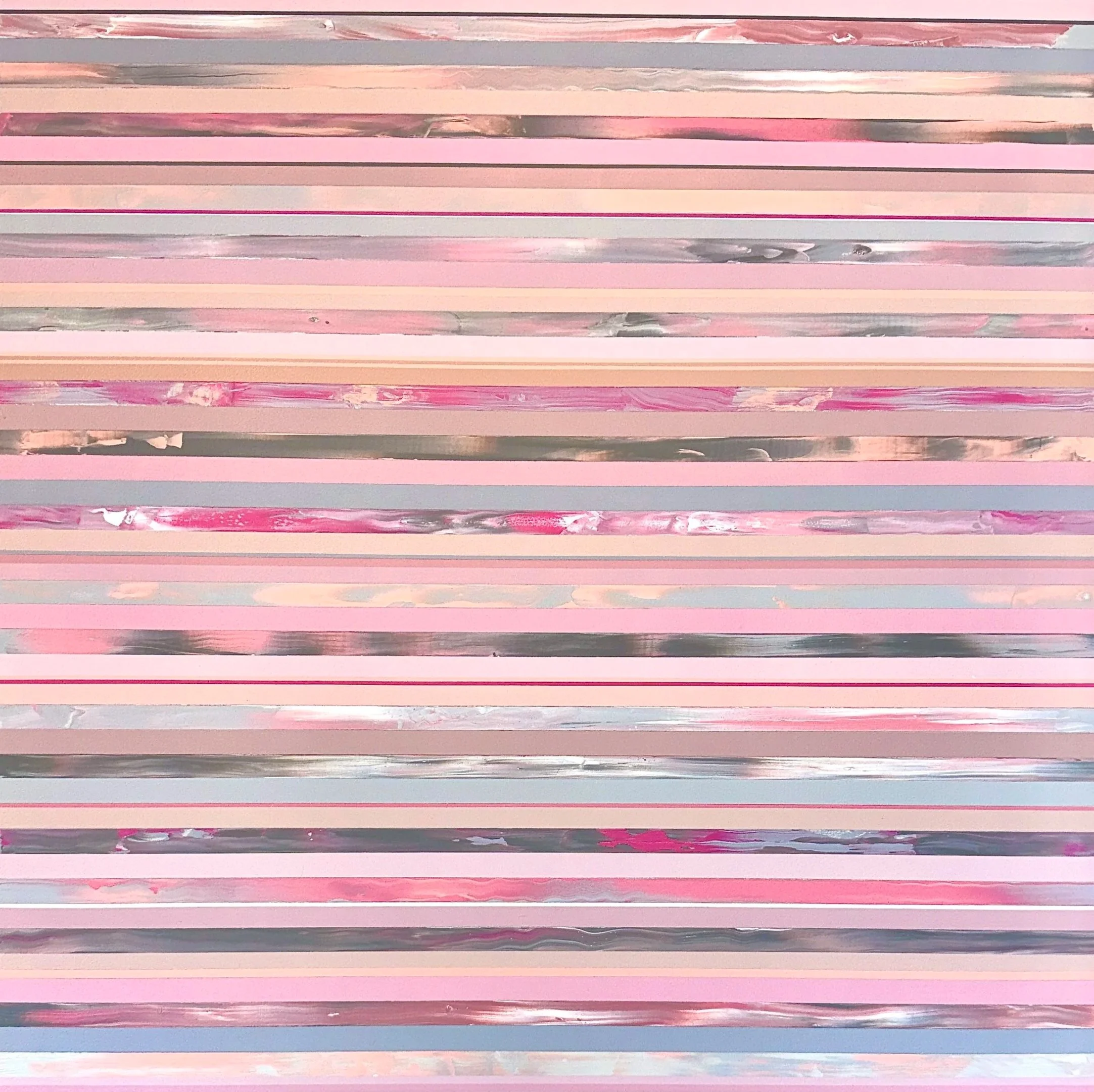 Horizons, Framed, 17-1/2" X 17-1/2" X 2"