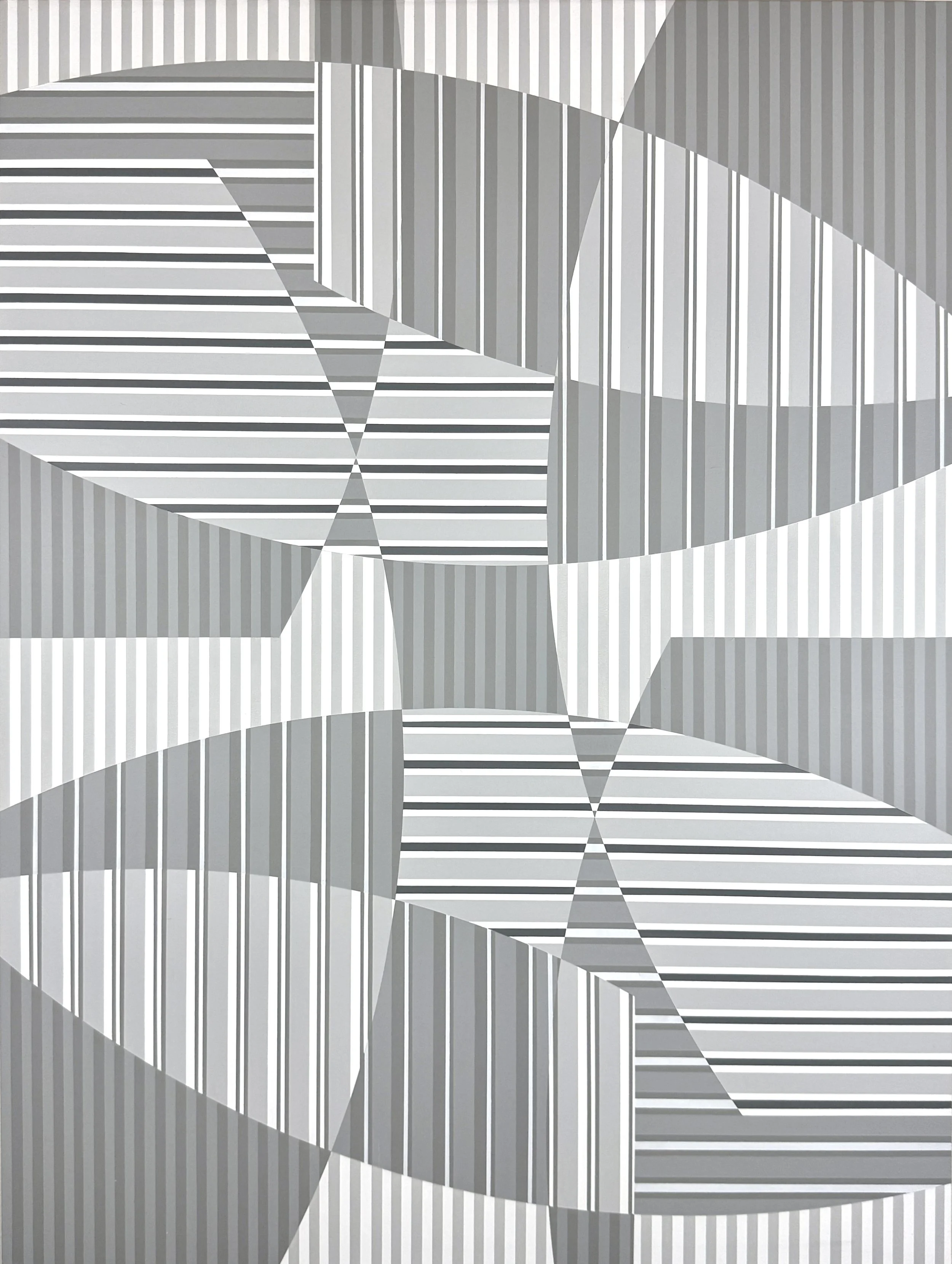 Duet, Unframed, 18" X 24" X 3/4"