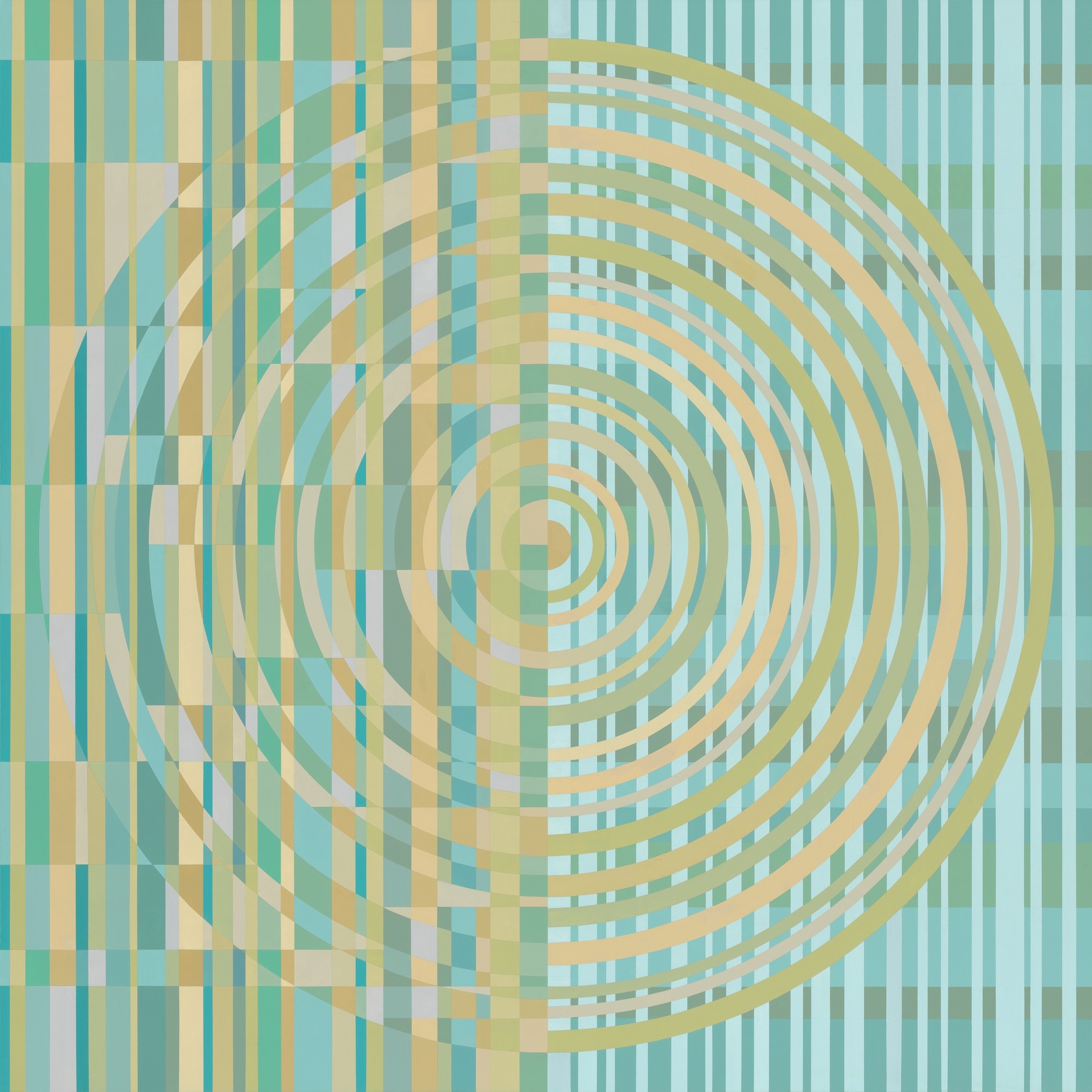 "Echo", Framed, 24" x 24" x 1.5"