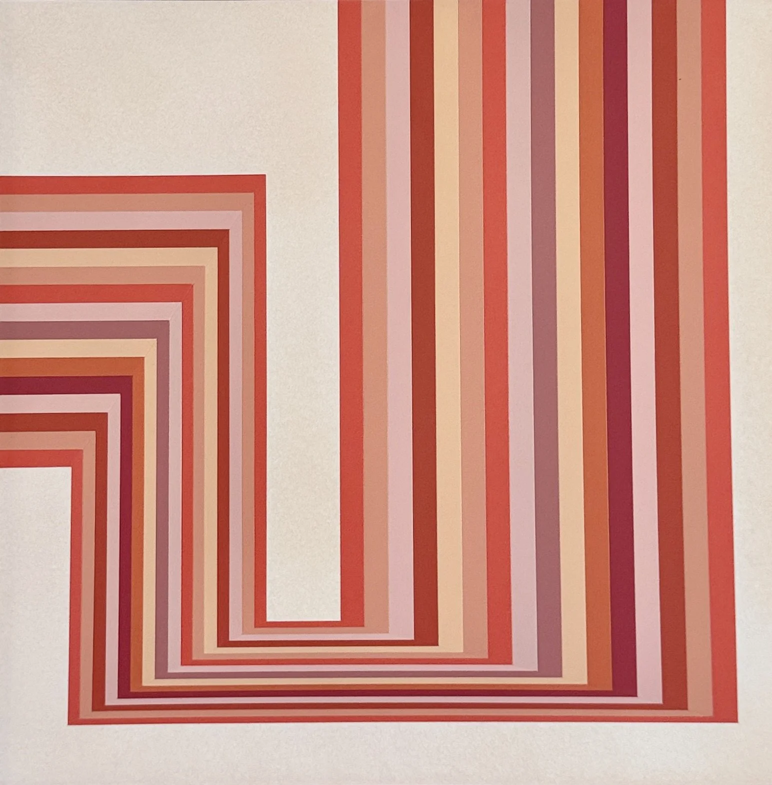 Hot Zig, Framed, 17.5" x 17.5" x 2"