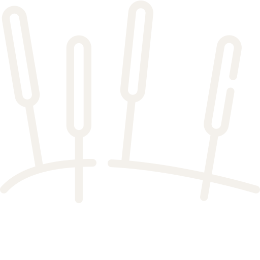 Neon sign with the word "YOGA" in white letters on a black background.