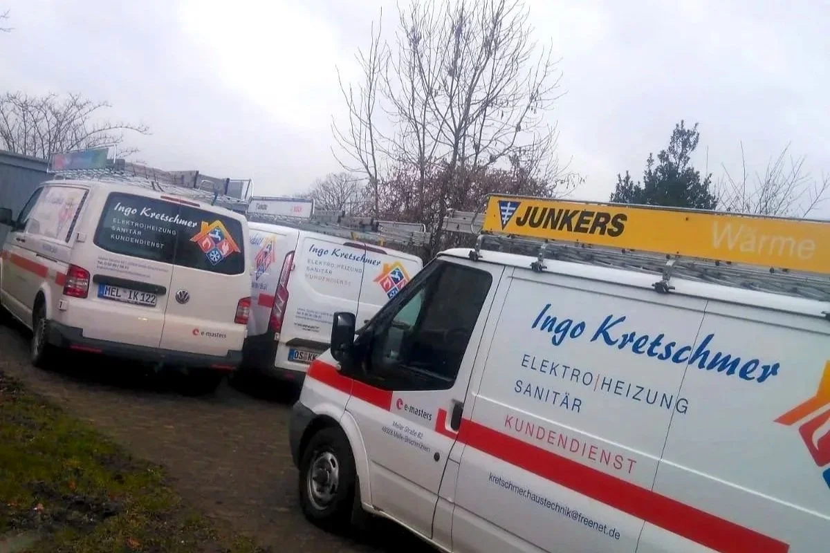 Servicebullis der Firma Haustechnik Ingo Kretschmer