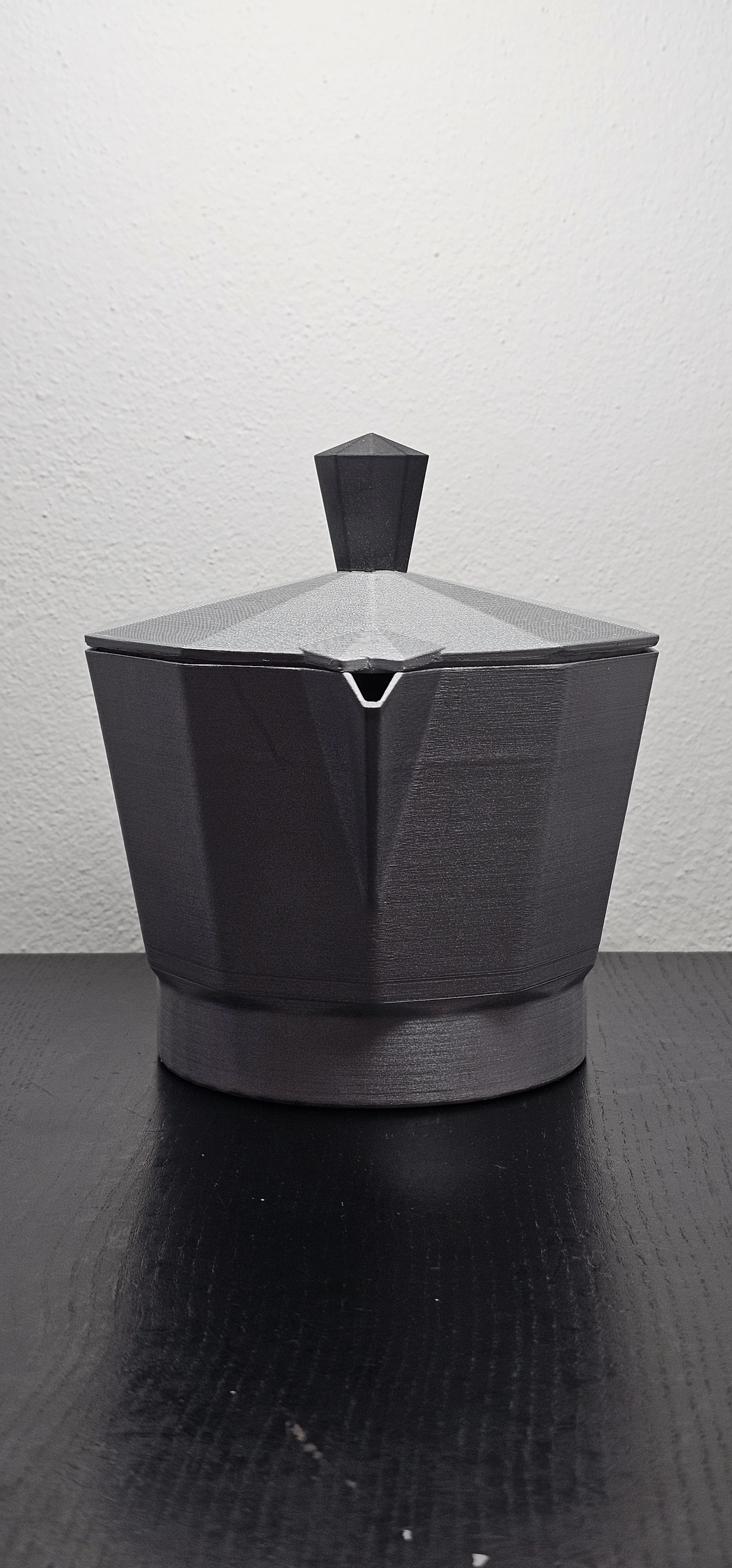 Porta cialde in stile moka da caffè