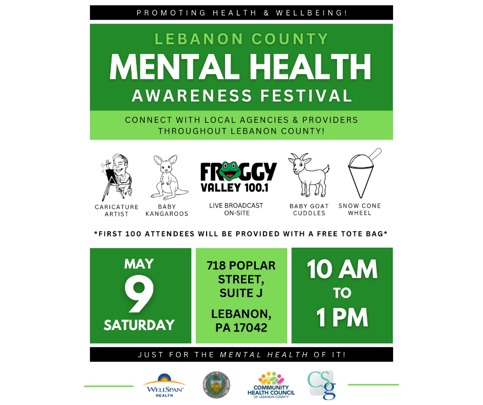 Lebanon County Mental Health Awareness Festival