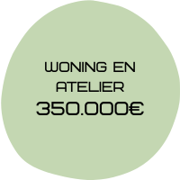 Woning met atelier