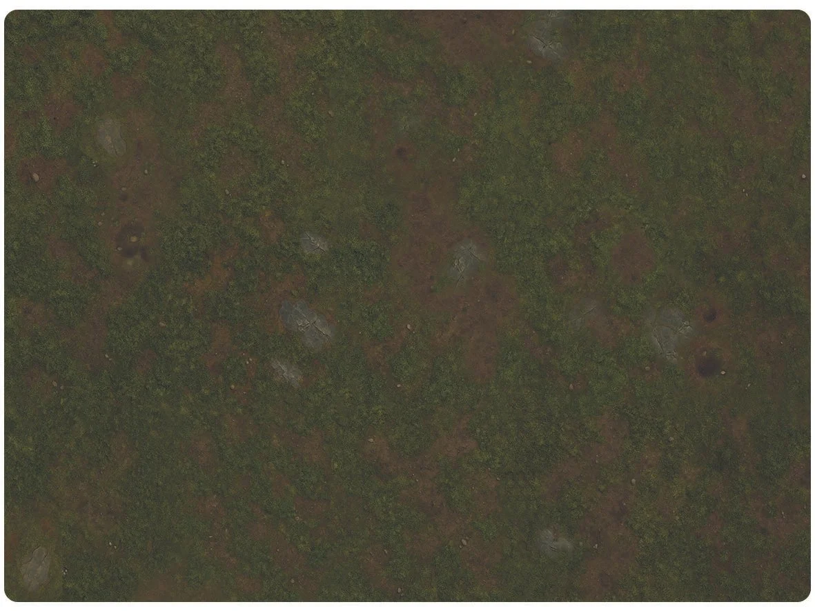 44"x60" Single Sided Forest