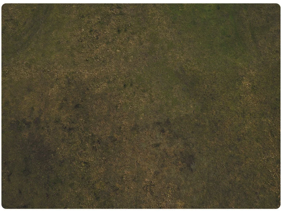 44"x60" Single Sided Grass Battleground
