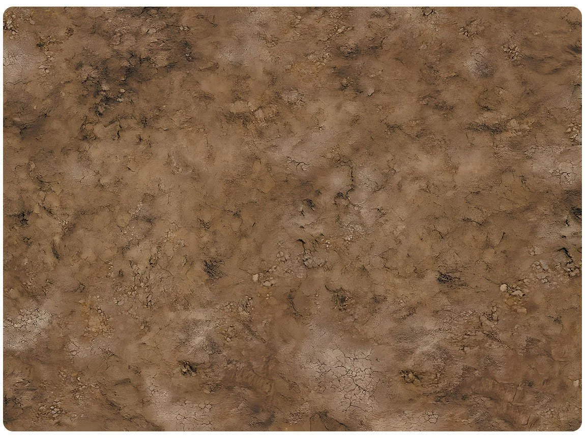 44"x60" Single Sided Barren Wasteland