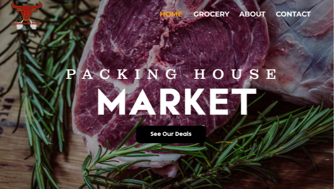 Packing House Market - Web Redesign: Multi-page website design for Packing House Market featuring organized product categories, team storytelling, and seamless user experience. Delivered comprehensive design system with responsive layouts for desktop